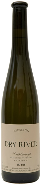 2008 Dry River Riesling Craighall