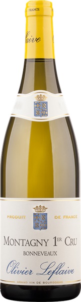 2019 Montagny 1er Cru Bonneveaux, Olivier Leflaive, Côte Chalonnaise