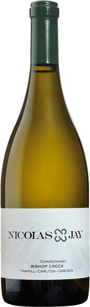 2022 Bishop Creek Chardonnay, Nicolas-Jay, Yamhill-Carlton, Oregon