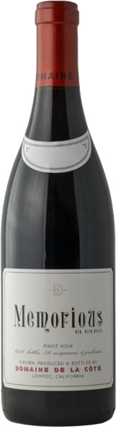 2023 Memorious Pinot Noir, Domaine de la Côte, Santa Rita Hills