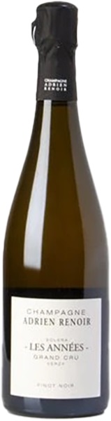N/V Les Années Solera, Verzy Grand Cru, Adrien Renoir (2021 Base, disgorged December 2023)
