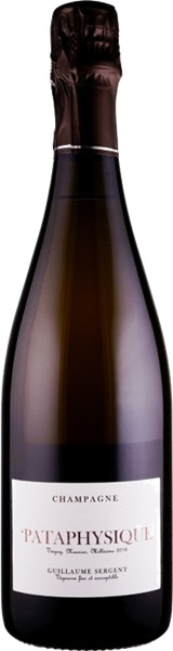 2018 Pataphysique, Vrigny Vieilles Vignes, Guillaume Sergent (Disgorged July 2024)