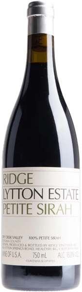 2023 Lytton Estate Petite Sirah, Ridge Vineyards, Dry Creek Valley