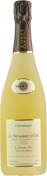 2012 Aubry le Nombre d'Or Sable Blanc de Blancs Champagne Veteres Vites Brut