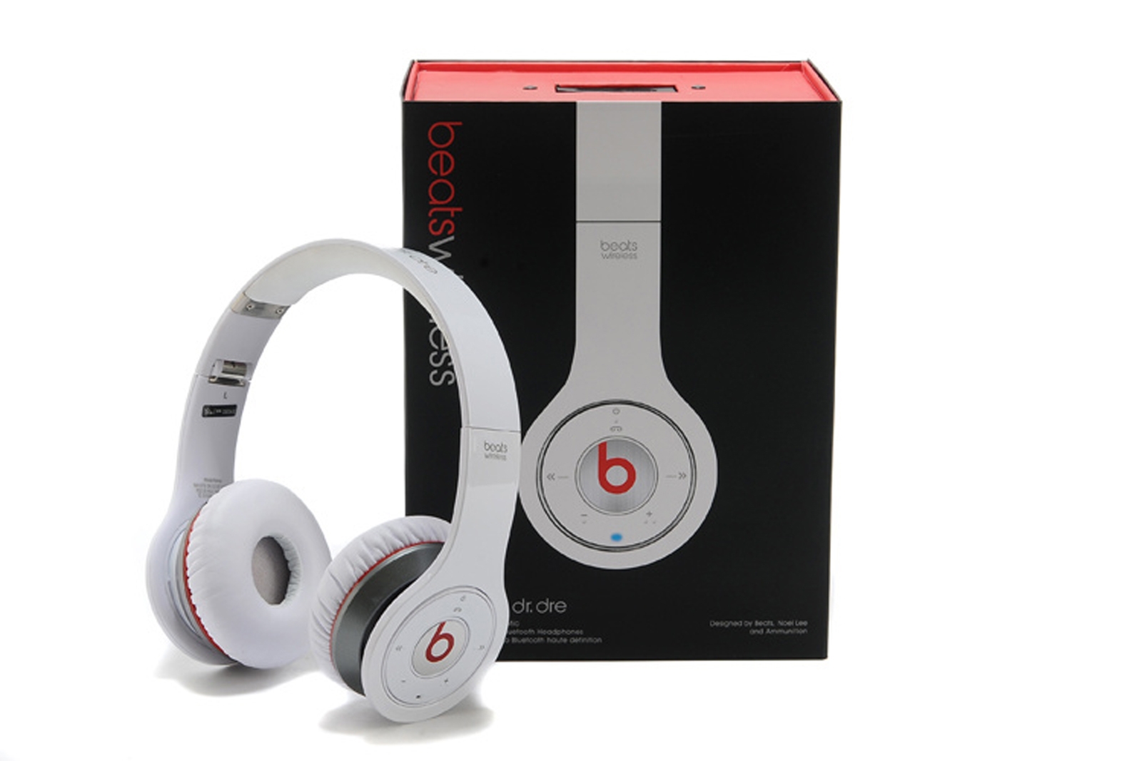 Official Beats By Dr. Dre White Wireless OnEar Headphones MH662ZMA