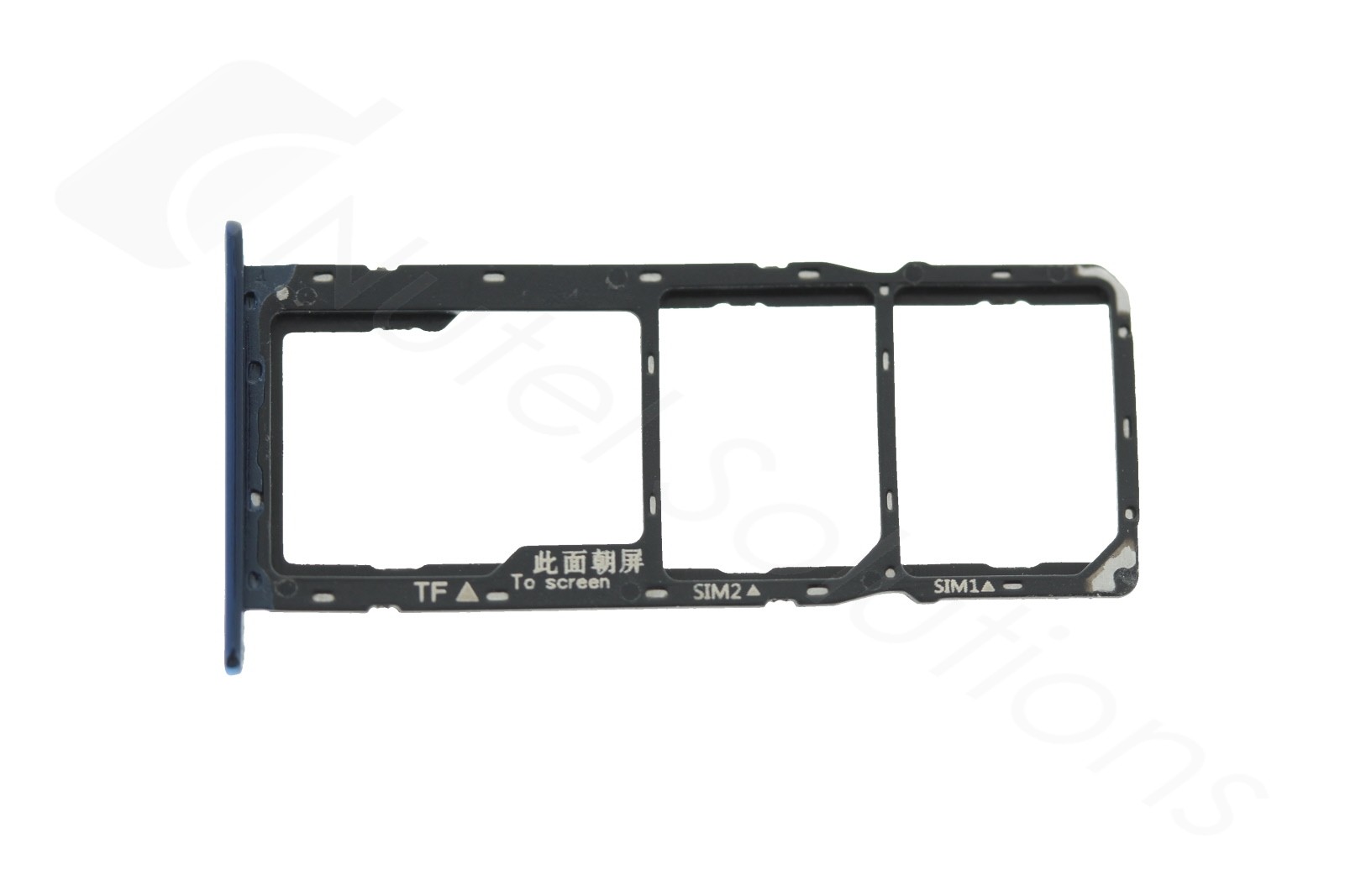 Genuine Huawei Y6 2018 Blue Sim & Memory Card Tray 97070TTM