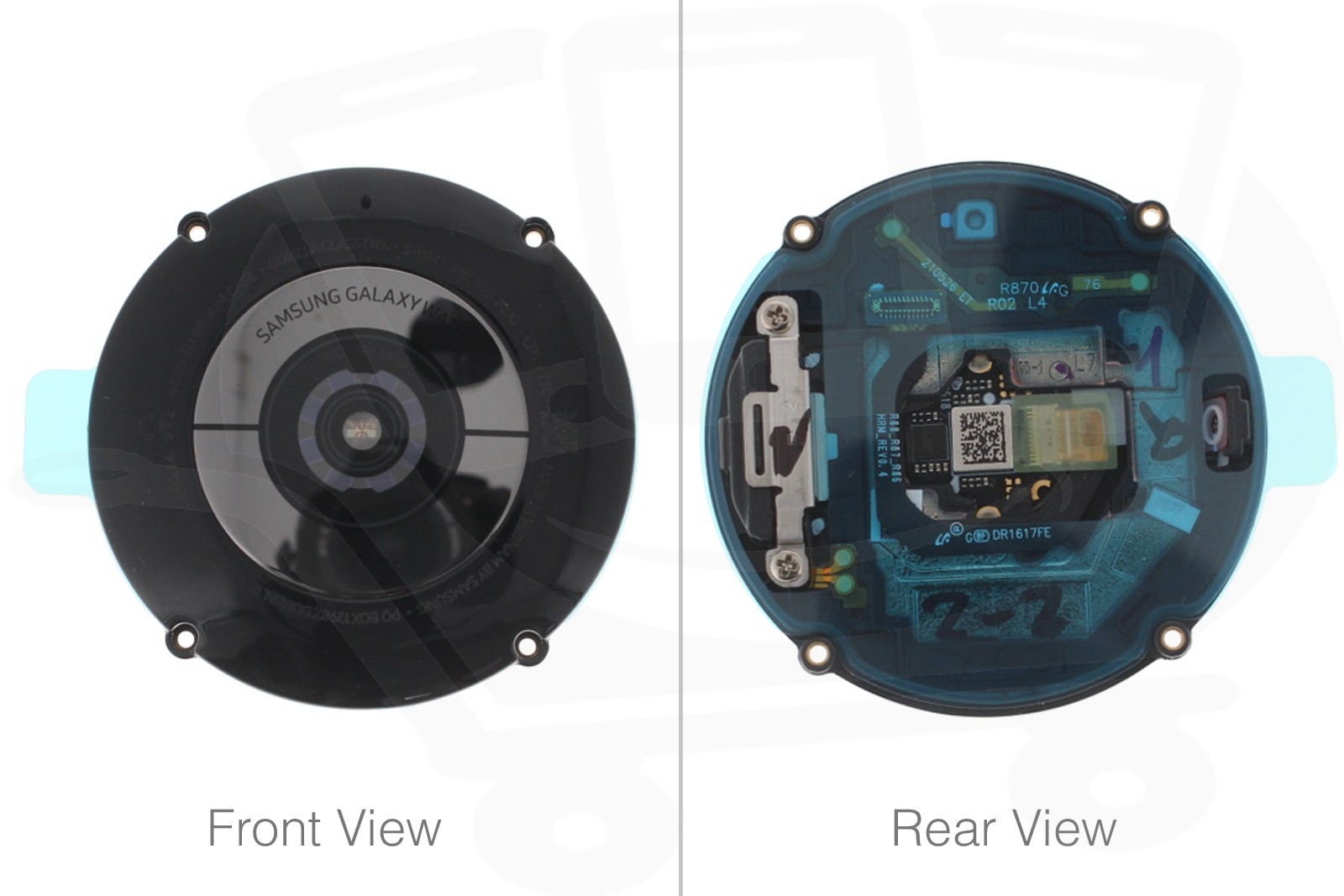 Official Samsung Galaxy Watch 4 44mm SM-R875 Rear Cover Assembly -  GH82-26168A