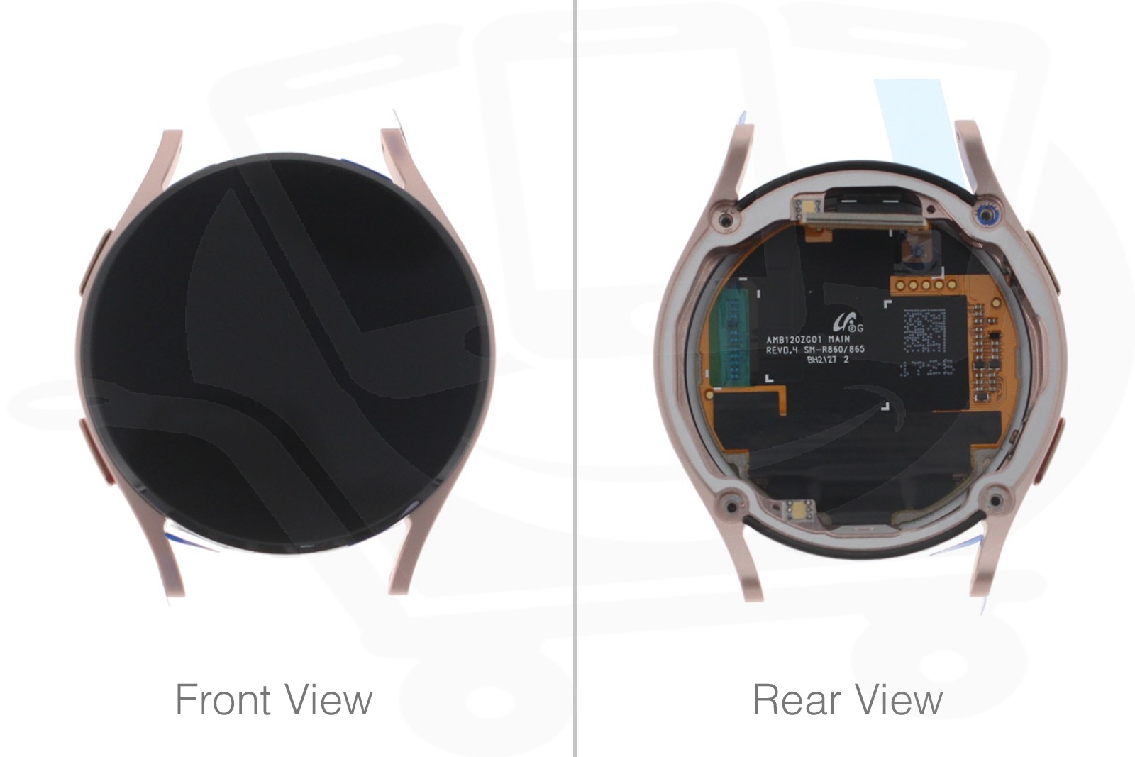 Official Samsung Galaxy Watch 4 40mm SM-R860 Pink LCD Screen - GH97-26411D