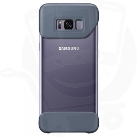 ef-mg955clegww case samsung galaxy s8 blue / peach two piece cover ef-mg955clegww case samsung galaxy s8 blue / peach two piece cover