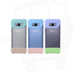 ef-mg955clegww case samsung galaxy s8 blue / peach two piece cover ef-mg955clegww case samsung galaxy s8 blue / peach two piece cover
