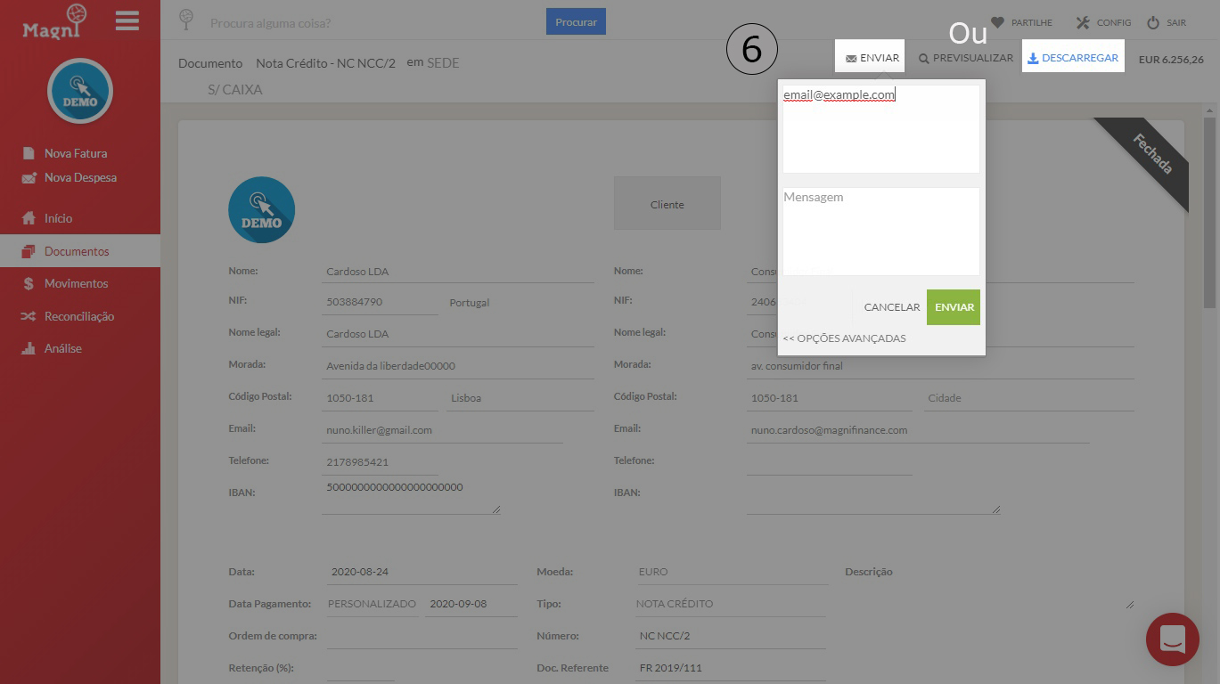 Como Cancelar Um Documento 1 - Passo 6