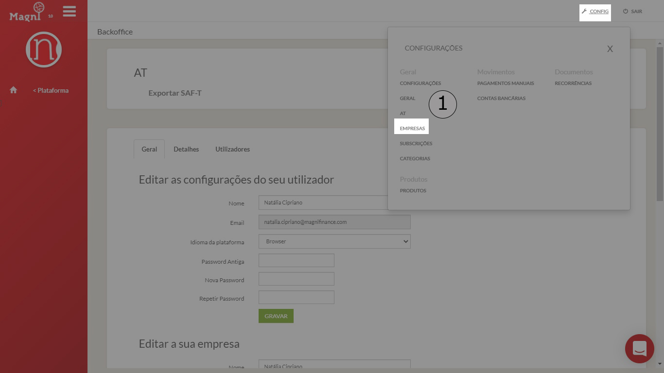 Como Criar Um Recibo - Passo 1