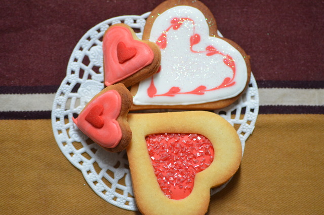 galletas corazón Galletas corazón