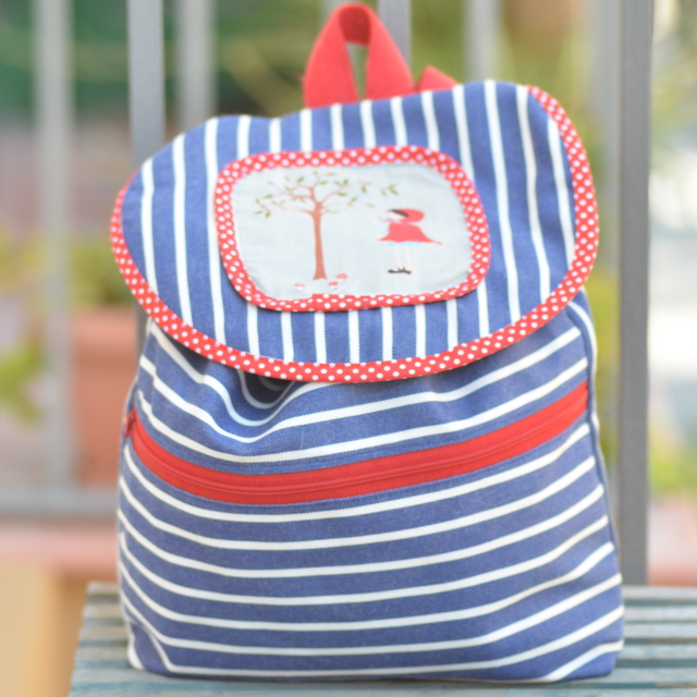 mochila infantil Caperucita Roja Mochila infantil by Caterina Pérez