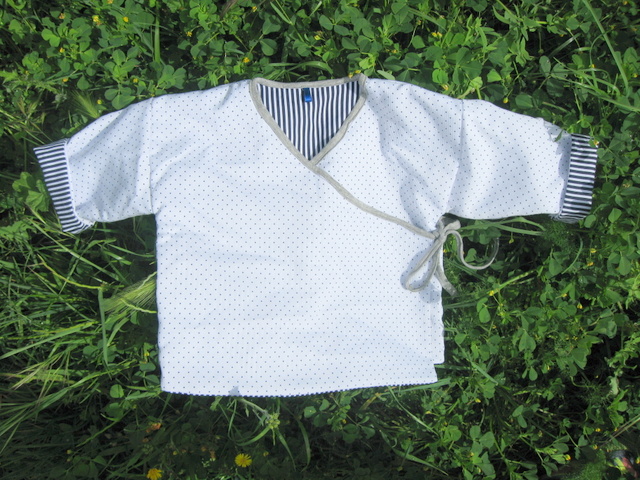 chaqueta cruzada bebé Conjunto primaveral (Burda Style 3/2011, modelos 145 y 146)