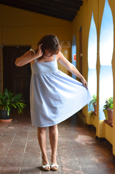 mamemimo: Burda Style 2013/05 modelo 115 Summer dress (Burda Style 2013/05 modelo 115)