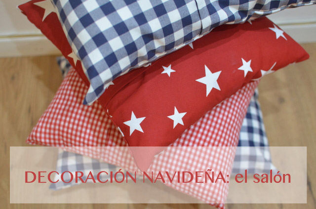 mamemimo: decoracion navideña Decoración navideña y mini-tutoriales: el salón