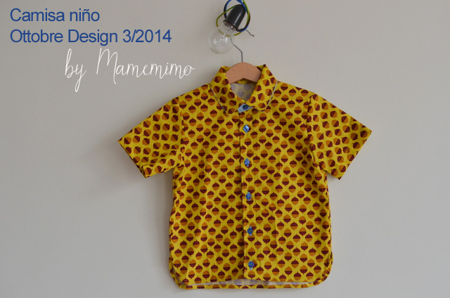 mamemimo: camisa ottobre design 3/2012 modelo 19 Camisa niño Ottobre design 3/2012 modelo 19