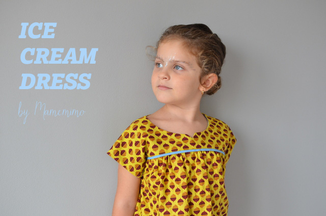 mamemimo: ice cream dress Ice cream dress