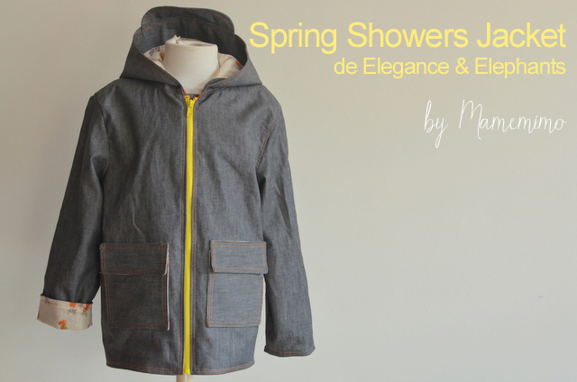 mamemimo: spring showers jacket Spring Showers Jacket