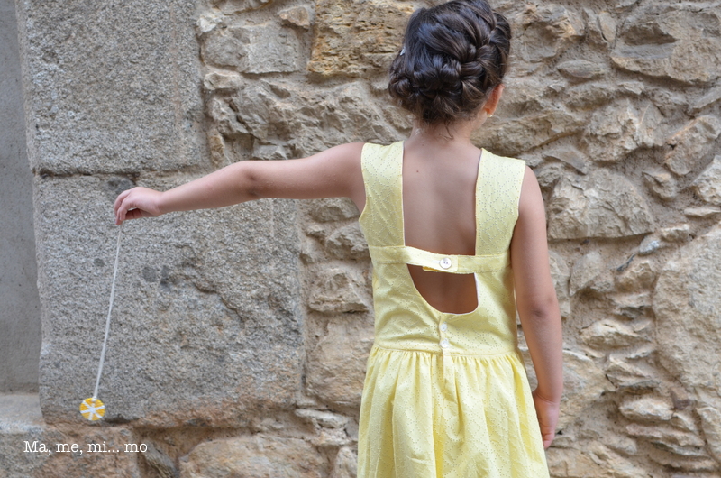 mamemimo matinee dress 6 Mini vestido canario