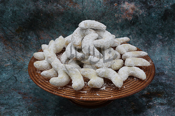 بسكويت البندق الثلجي رمضان 2019