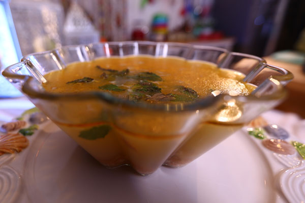 مكرونة مع صلصة البروكلي