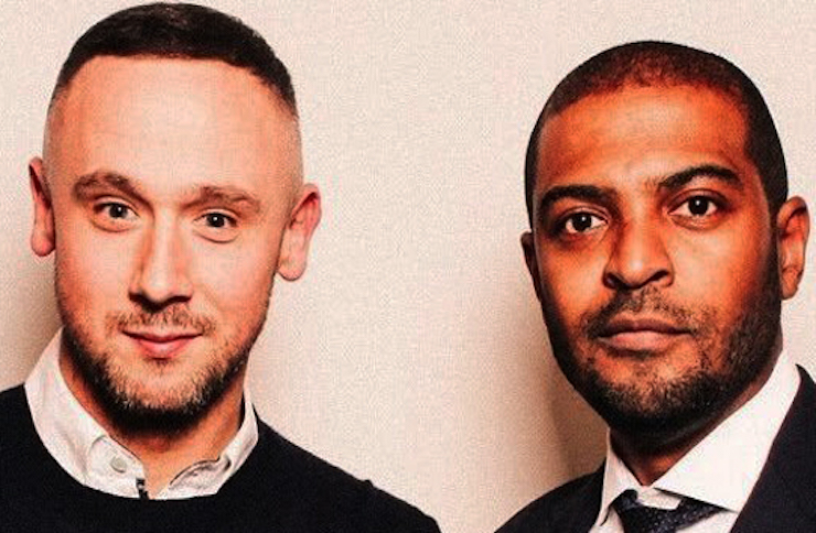 Noel Clarke and Jason Maza Noel Clarke and Jason Maza