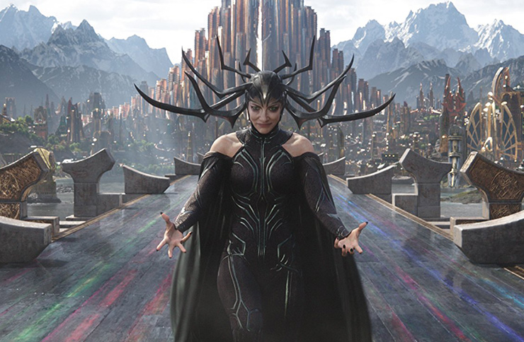 Cate Blanchett in Thor Ragnarok