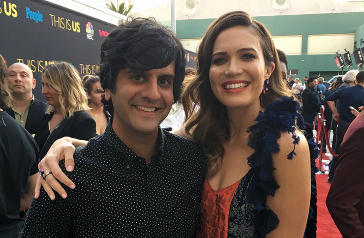 Mandy Moore and Siddhartha Khosla