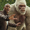 Dwayne Johnson and Jason Liles in movie Rampage Dwayne Johnson and Jason Liles in movie Rampage