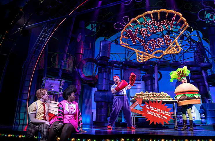 SpongeBob SquarePants musical on Broadway in New York