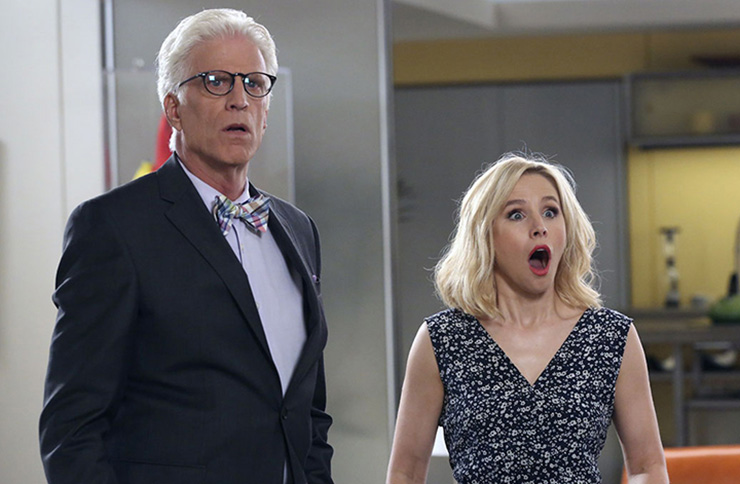 The Good Place starring Ted Danson and Kristen Bell