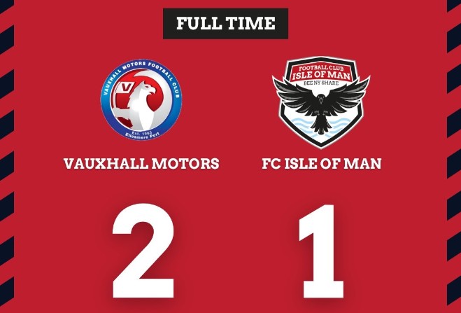 Fc Isle Of Man Suffer 2 1 Defeat Away To Vauxhall Motors Manx Radio