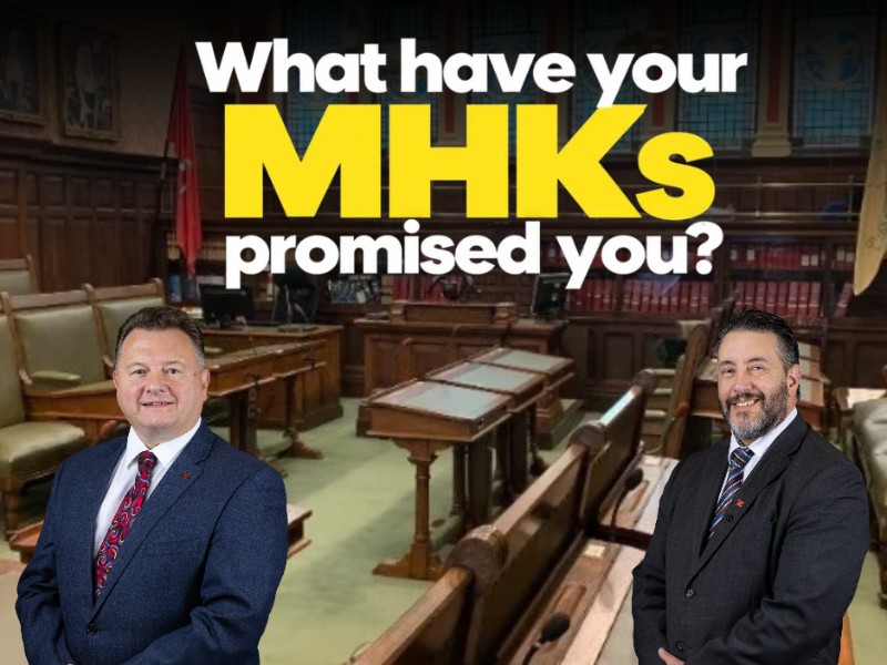 What have your MHKs promised you? Rushen