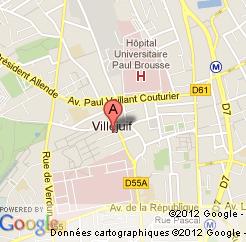 Villejuif Carte de Villejuif