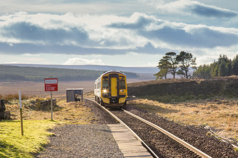 Preparativos para recorrer la West Highland Way - Tren de Scotrail