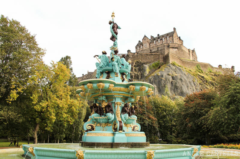 Dónde sacar las mejores fotos de Edimburgo - Ross Fountain
