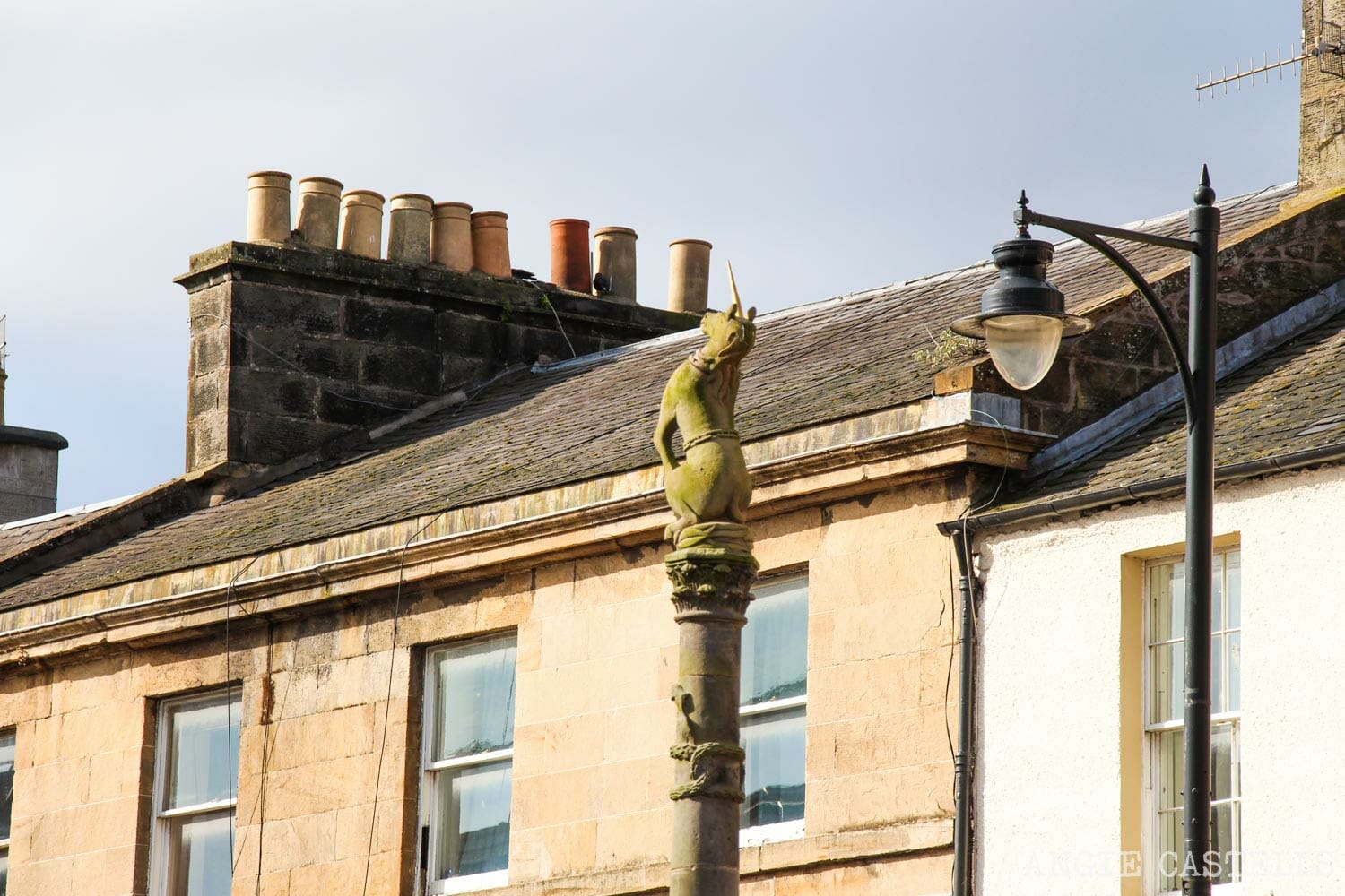 El unicornio, el animal nacional de Escocia - Cupar Mercat Cross