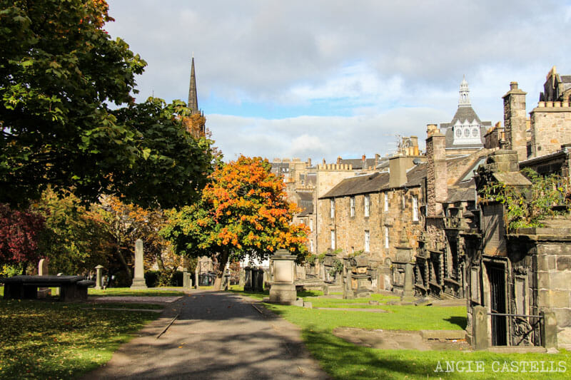 Las mejores excursiones para el otoño en Escocia - Cementerio de Greyfriars