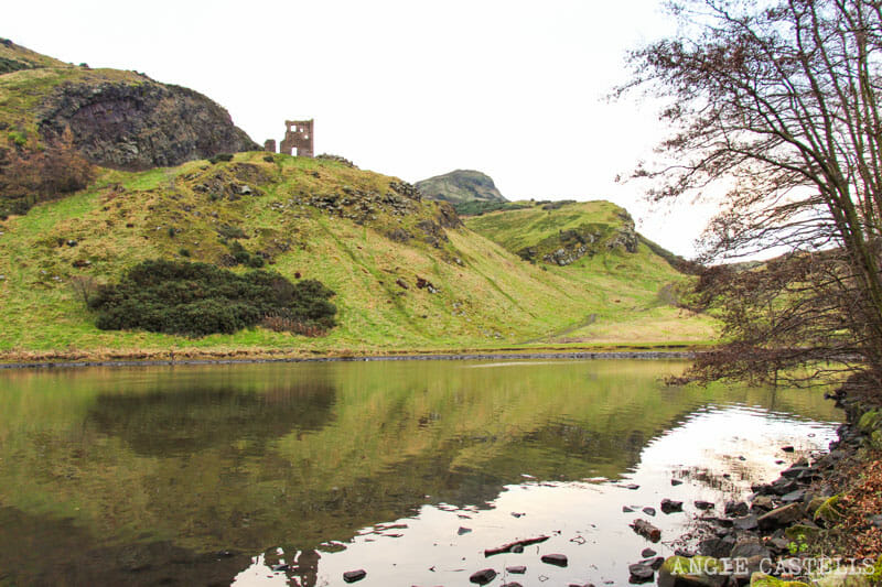 Qué hacer en Edimburgo con niños - Holyrood Park y St Margaret's Loch
