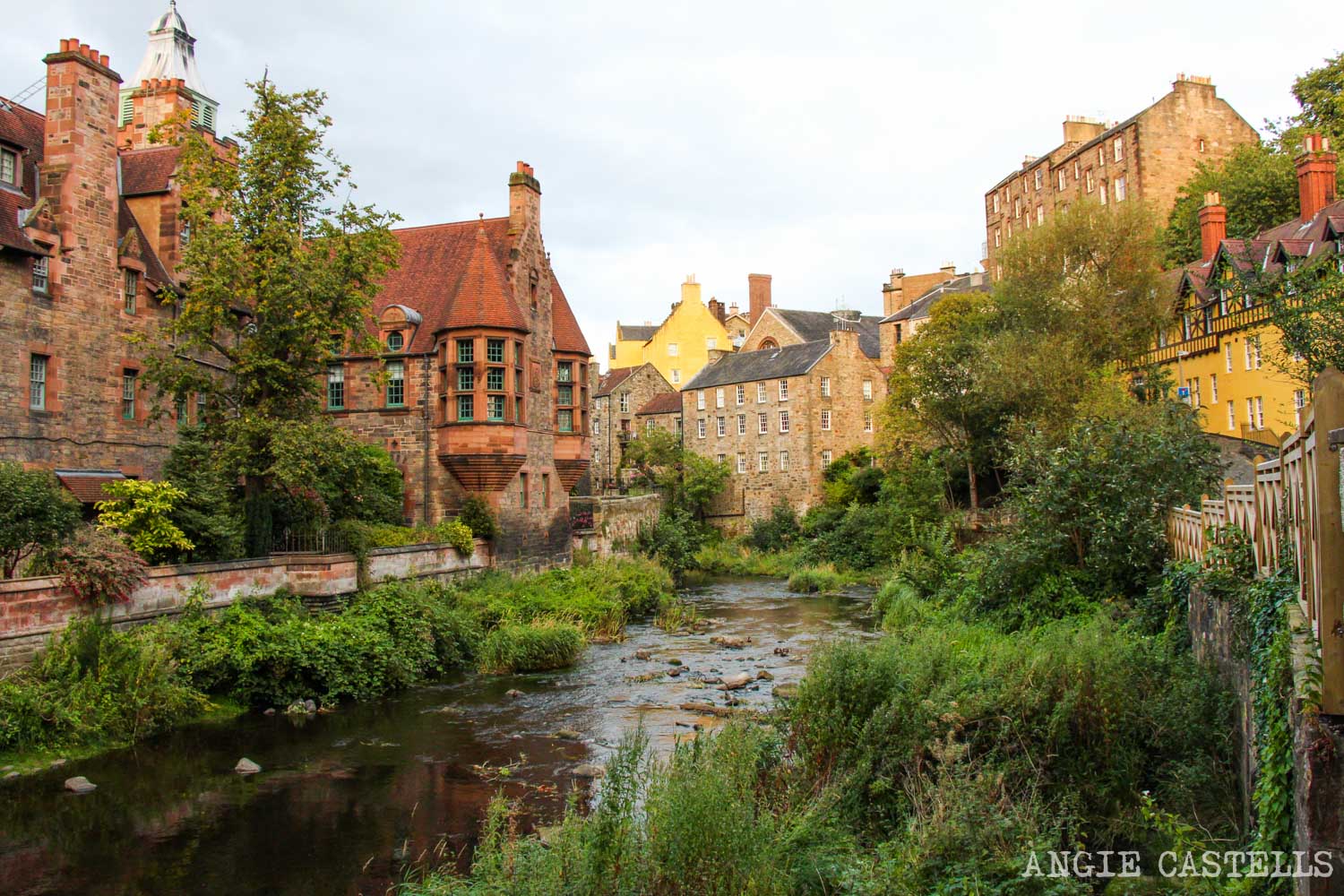 Qué hacer en Edimburgo con niños - Dean Village