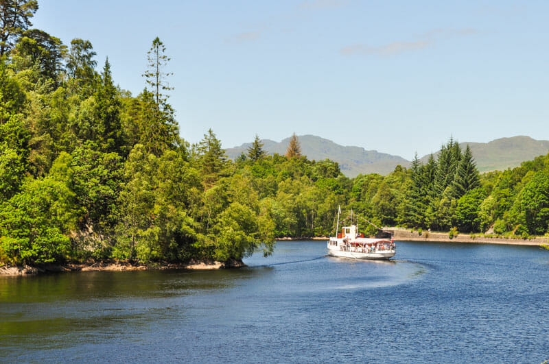 Ruta por el Loch Lomond y los Trossachs en 2 días - Loch Katrine