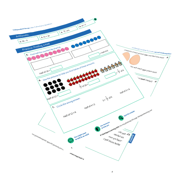 year 6 substitution and formulae worksheet independent