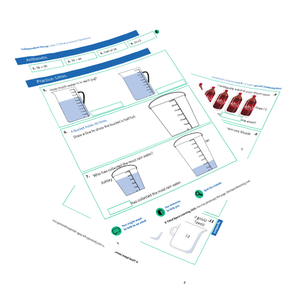 Year 6 Calculating Scale Factors Worksheet Independent Recap Week 10