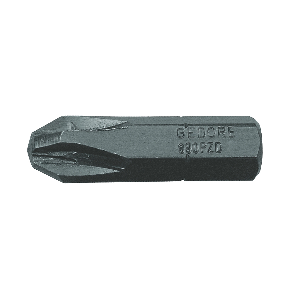 Gedore 890 PZD Schroevendraaierbit 5/16" tbv kruiskop-schroeven PZ