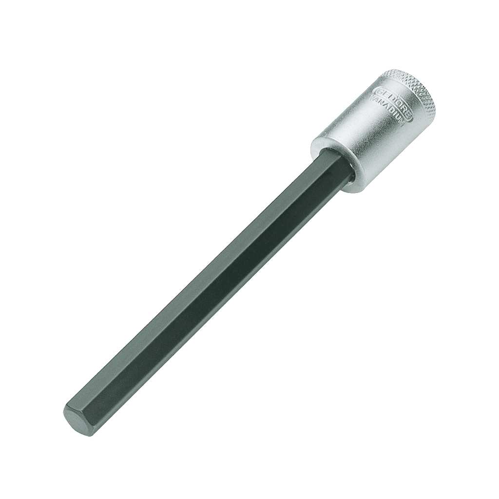 Gedore IN 30 L Dopsleutel-schroevendraaier 3/8" tbv binnenzeskant-schroeven, lang