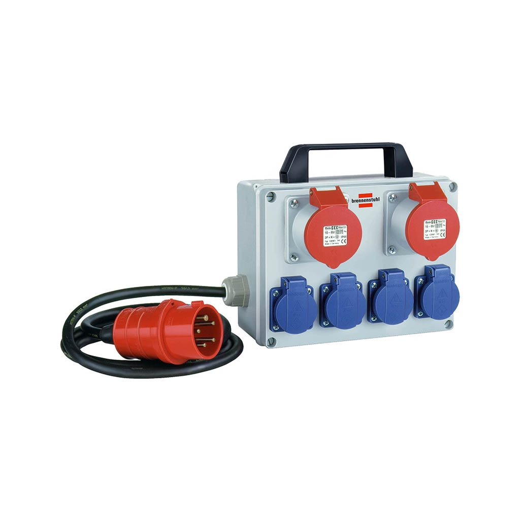 Brennenstuhl H07RN-F 5G1,5 VDE Mobiele-stroomverdeler