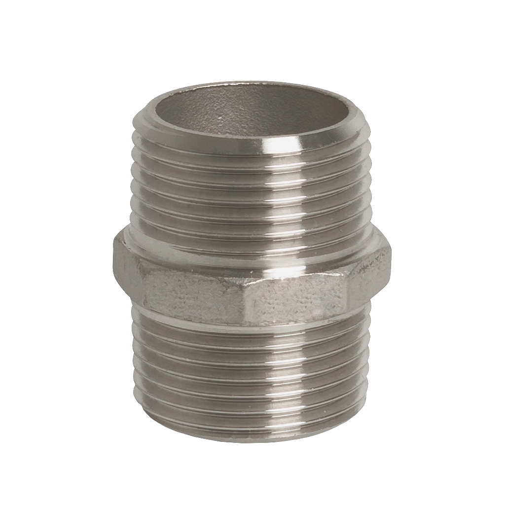 Malleable dubbel Nippel
