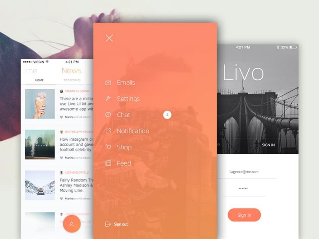 Livo – Kit UI mobile-2